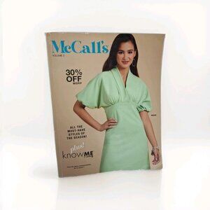 McCall’s Patterns Volume 3 , 2023, Retail Counter Book, Catalog, Know Me Mimi G